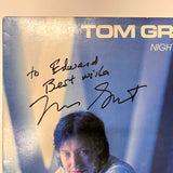 Tom Grant Signed Night Charade Vinyl Album PSA Autographed