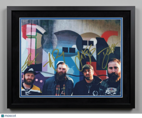 Dan O'Connor, Alan Day, Jackson Massucco, Joe Weiss Signed 8x10 Frame Photo PSA