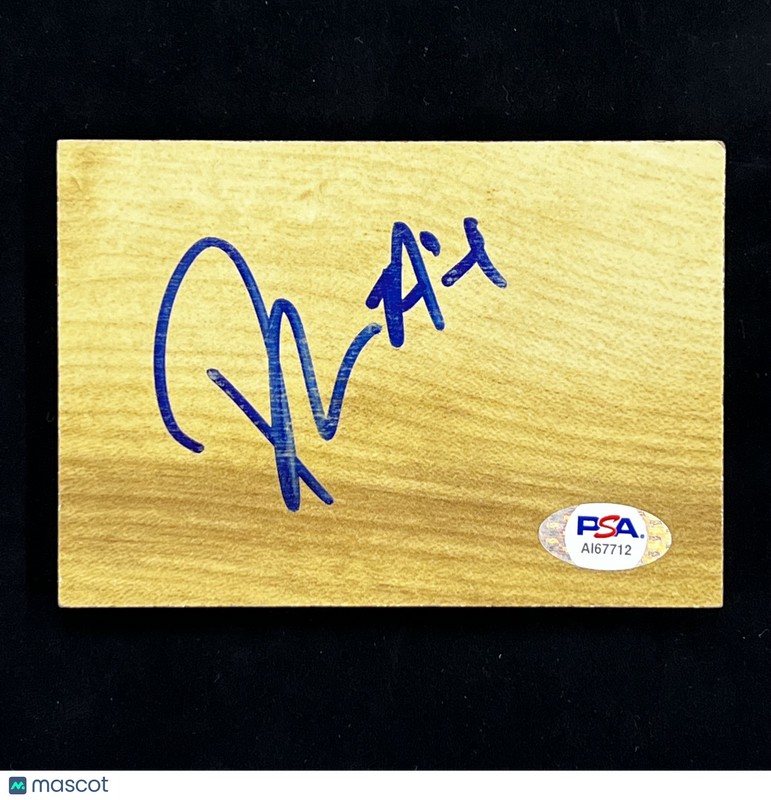 Devyn Marble Signed Floorboard NBA PSA Autographed Orlando Magic