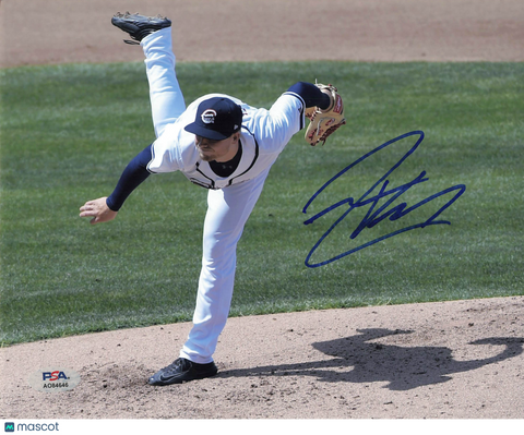 Austin Voth Syracuse Chiefs Signed 8x10 Photo PSA