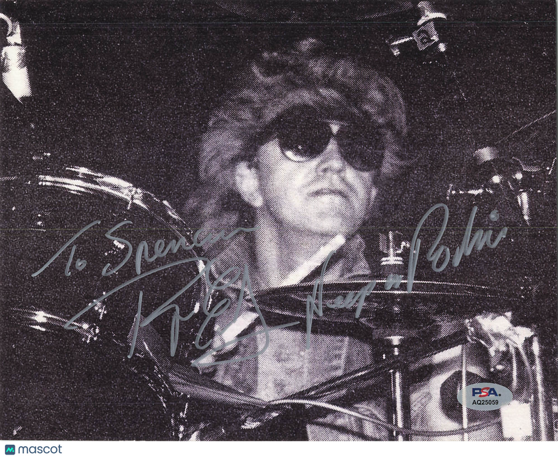 Roger Earl Signed 8x10 Photo PSA Autographed