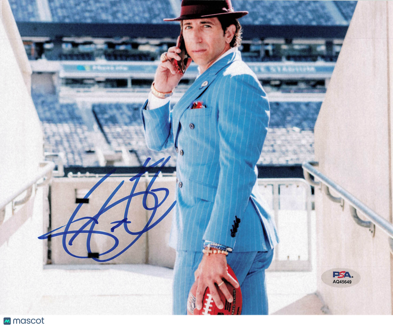 Sean Stellato Signed Football 8x10 Photo PSA Autographed