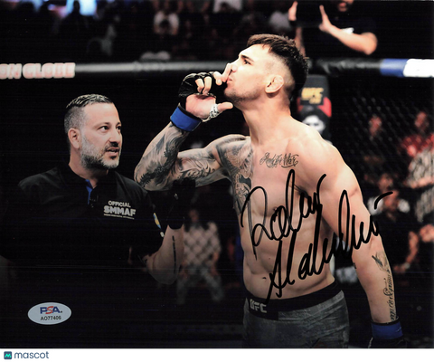 Aleksandar Rakic Signed MMA 8x10 Photo PSA Autographed