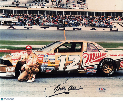 Bobby Allison Signed photo PSA NASCAR