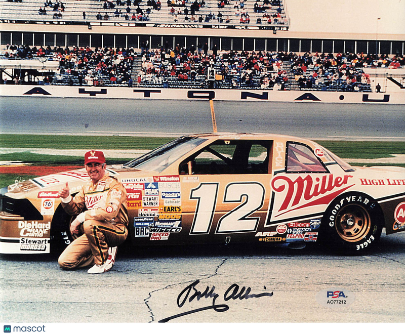Bobby Allison Signed photo PSA NASCAR
