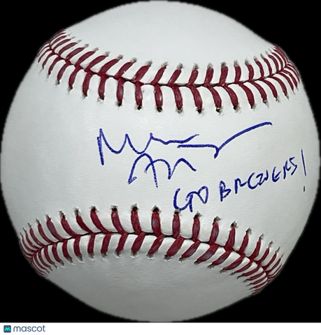 Mark Attanasio Signed MLB Baseball PSA Milwaukee Brewers
