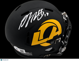 Davante Adams Signed Mini Helmet BAS Autographed Los Angeles Rams
