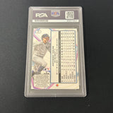 2023 Topps Chrome#107 Anthony Volpe Signed Card Auto PSA Slabbed Yankees