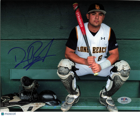 Manny Banuelos Long Beach State Dirtbags Signed 8x10 Photo PSA