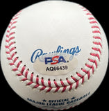 Bud Selig Signed Baseball MLB PSA