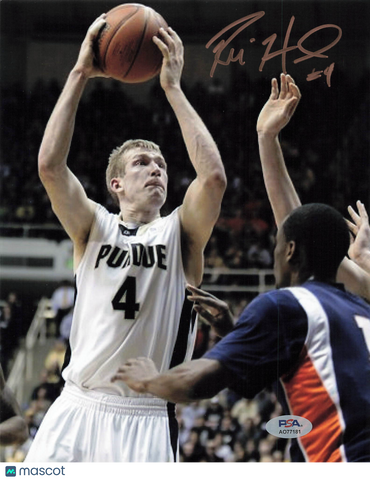 Robbie Hummel Signed Photo PSA Purdue Boilermakers