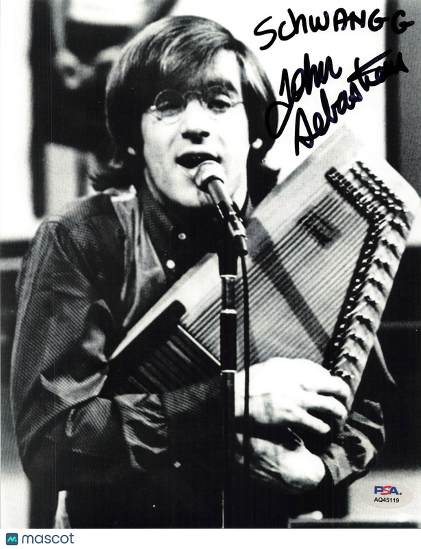John Sebastian Signed 8x10 Photo PSA Autographed