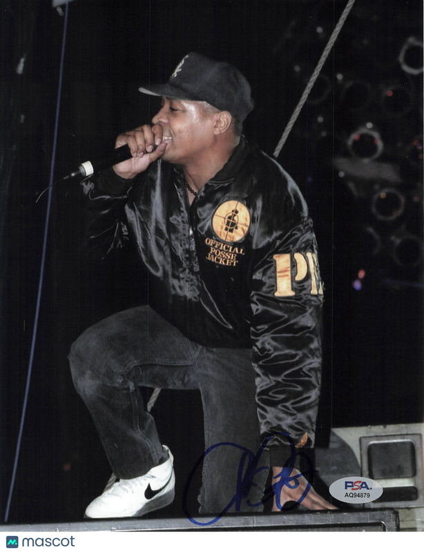 Chuck D signed 8x10 Photo PSA Autographed