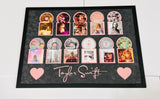 Taylor Swift "30x42"Album Collage Signed TLOAS CD Cover Framed PSA/DNA Autograph