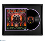 Phil Ehart & Richard Williams Signed Audio-Visions Customed Framed Vinyl PSA
