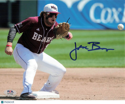 Jake Burger Missouri State Bears Signed 8x10 Photo PSA