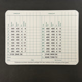 Matt Fitzpatrick Signed Golf Masters Golf Scorecards PSA Autographed