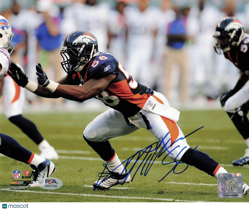 Von Miller Signed 8x10 Photo PSA Autographed