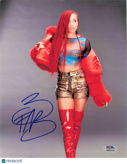 B-Fab (Briana Brandy) Signed Wrestling 8x10 Photo PSA Autographed