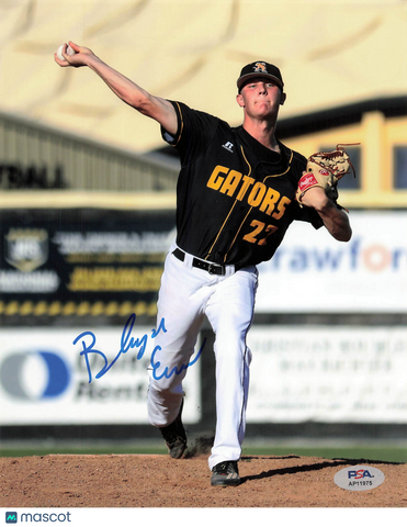 Blayne Enlow St. Amant Gators Signed 8x10 Photo PSA
