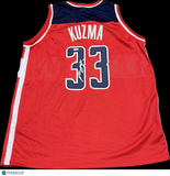 Kyle Kuzma Signed Jersey PSA Washington Wizards Autographed
