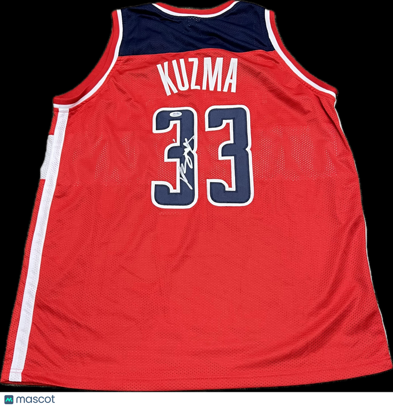 Kyle Kuzma Signed Jersey PSA Washington Wizards Autographed