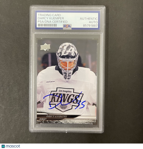 Darcy Kuemper 2024-25 Upper Deck Extended Series#565 Signed Card PSA Autographed