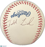 Todd Linden Signed Baseball PSA San Francisco Giants