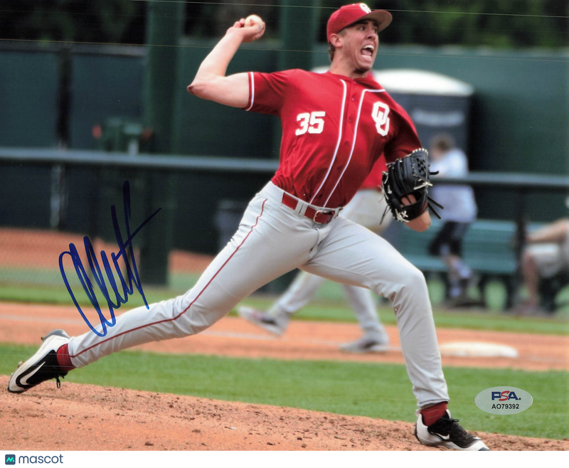 Alen Hanson Oklahoma Sooners Signed 8x10 Photo PSA