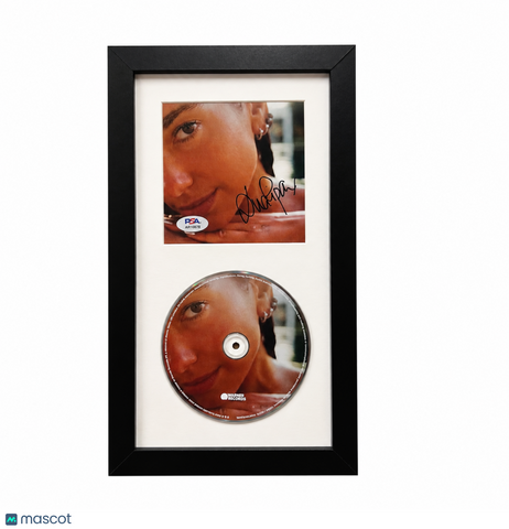 Dua Lipa Signed Radical Optimism Framed Display CD Insert PSA Autographed