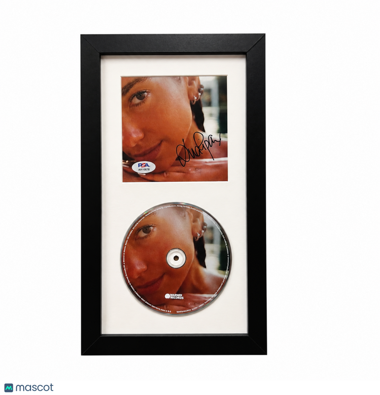 Dua Lipa Signed Radical Optimism Framed Display CD Insert PSA Autographed