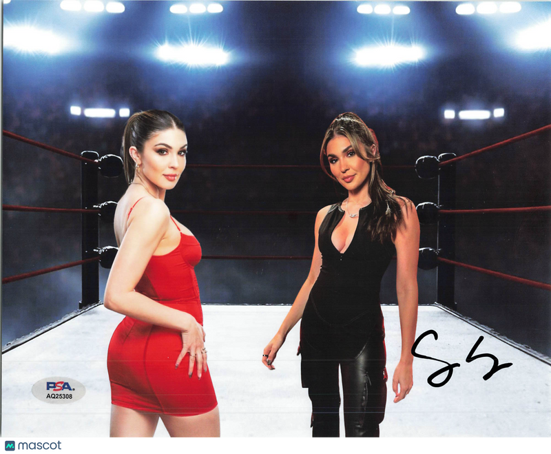 Cathy Kelley Signed Wrestling 8x10 Photo PSA Autographed