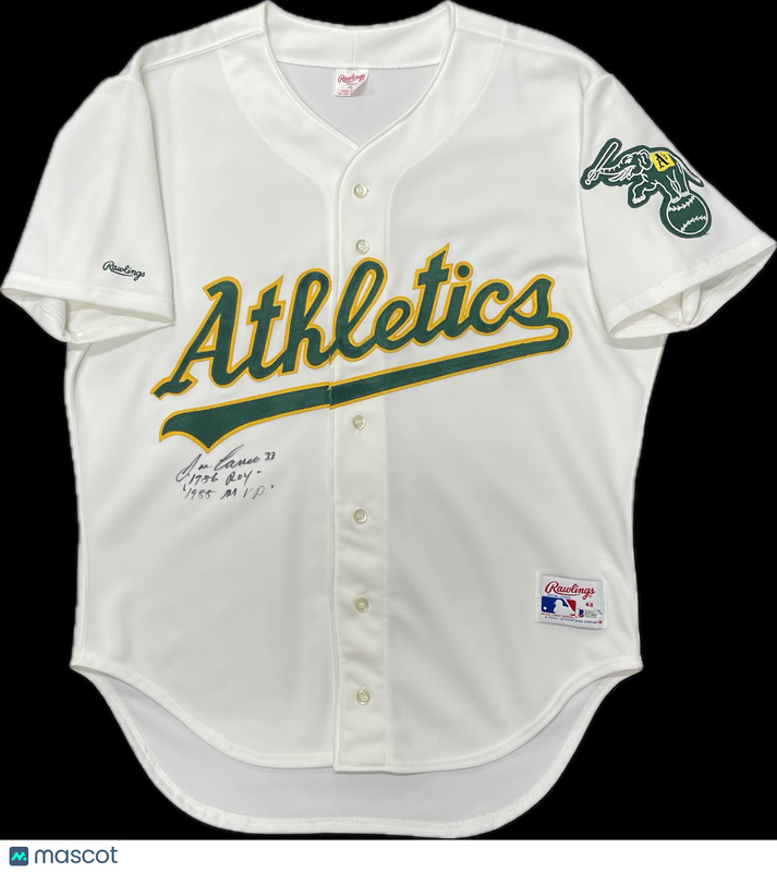 Jose Canseco Signed Jersey BAS Oakland Athletics Autographed