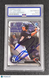 2016 Topps 1st Bowman Chrome #BCP201 Hoy-Jun Park Signed Card Auto PSA Slabbed