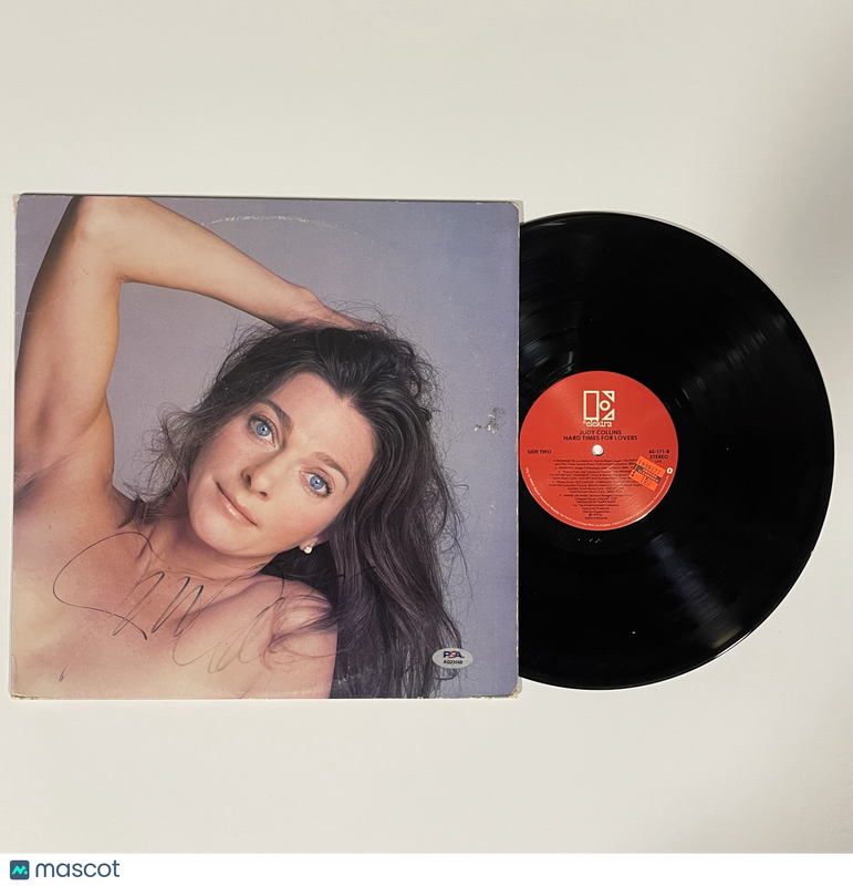 Judy Collins Signed Hard Times for Lovers Album PSA Autographed