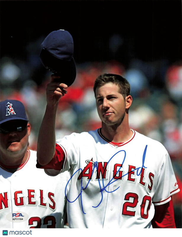 Jon Garland Los Angeles Angels Signed 8x10 Photo PSA