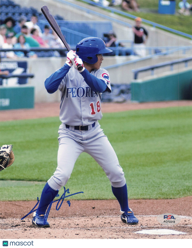 Jae-hoon Ha Peoria Chiefs Signed 8x10 Photo PSA