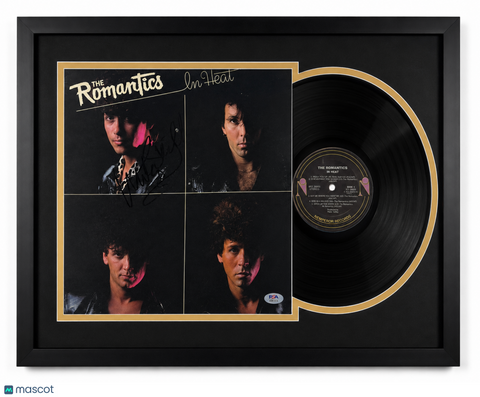 Mike Skill Signed In Heat Custom Framed Vinyl Album PSA Auth