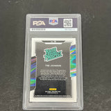Tre Johnson 2024 Panini Prizm Draft Picks#15 Signed Card PSA Autographed