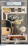 Buster Posey Signed Baseball #09 Funko Pop PSA Encapsulated Autographed