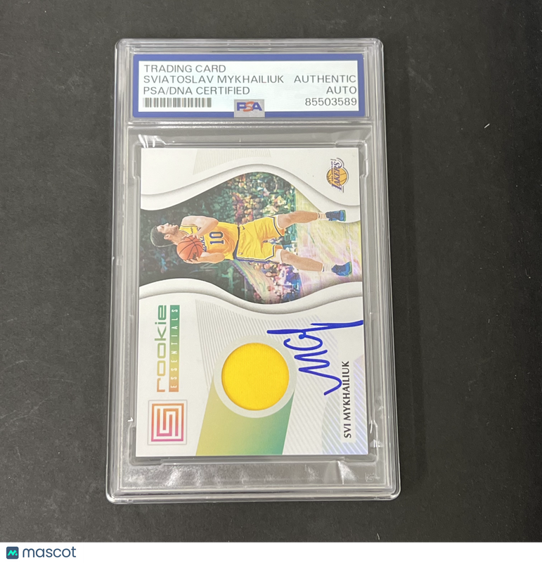 2018-19 Panini Status #RE-SVI Svi Mykhailiuk signed card