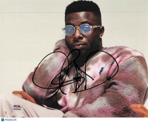 Isaiah Rashad Signed 8x10 Photo PSA Autographed
