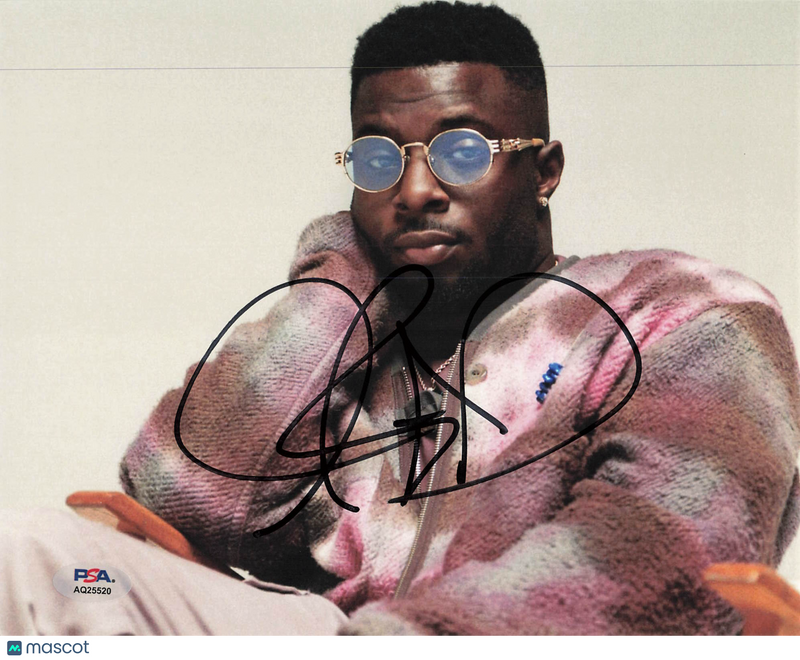 Isaiah Rashad Signed 8x10 Photo PSA Autographed