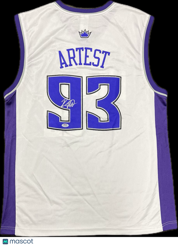Ron Artest Signed Sacramento Kings Jersey PSA Autographed