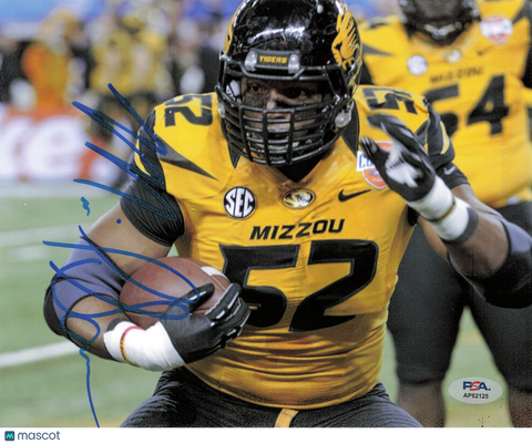 Michael Sam Signed Hockey 8x10 Photo PSA Autographed