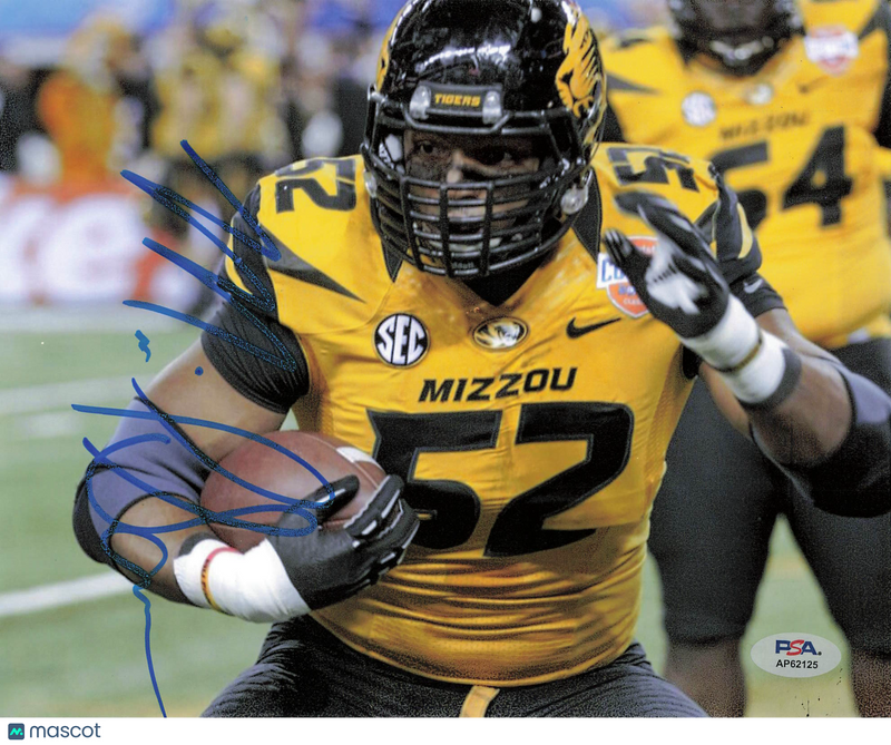 Michael Sam Signed Hockey 8x10 Photo PSA Autographed