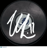 Victor Hedman Signed Hockey Puck JSA Autographed