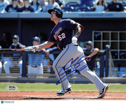 Byung-ho Park Minnesota Twins Signed 8x10 Photo PSA
