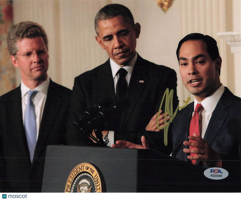 Julian Castro Signed 8x10 Photo PSA Autographed