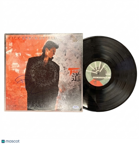Rick Springfield  Signed Tao Vinyl PSA Album Autographed